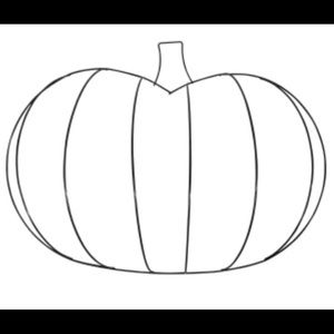 3D pumpkin form